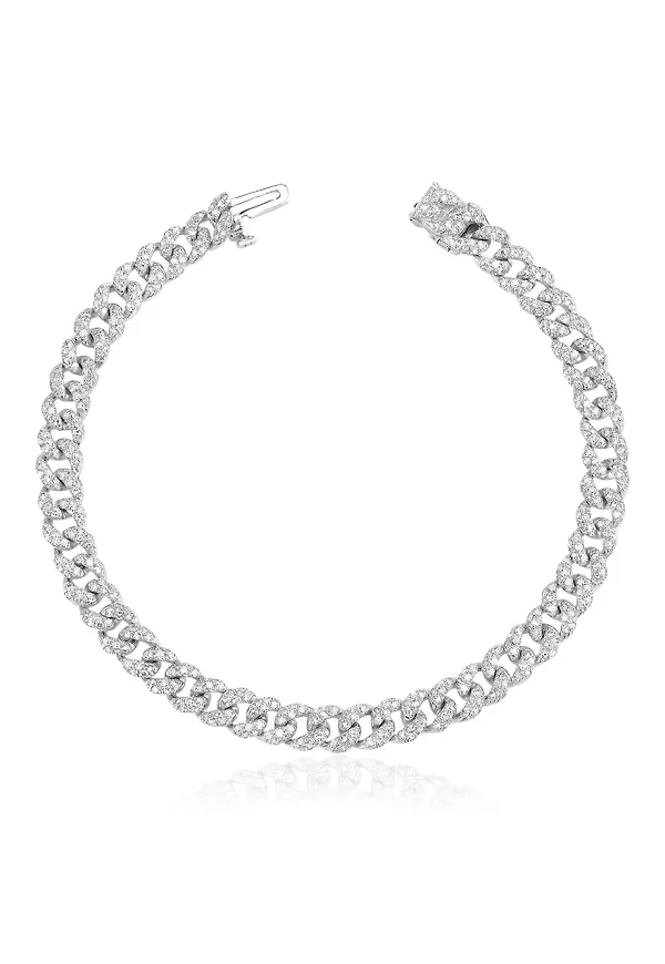 SHAY diamantarmband i 18K vitguld - Silverfärgad