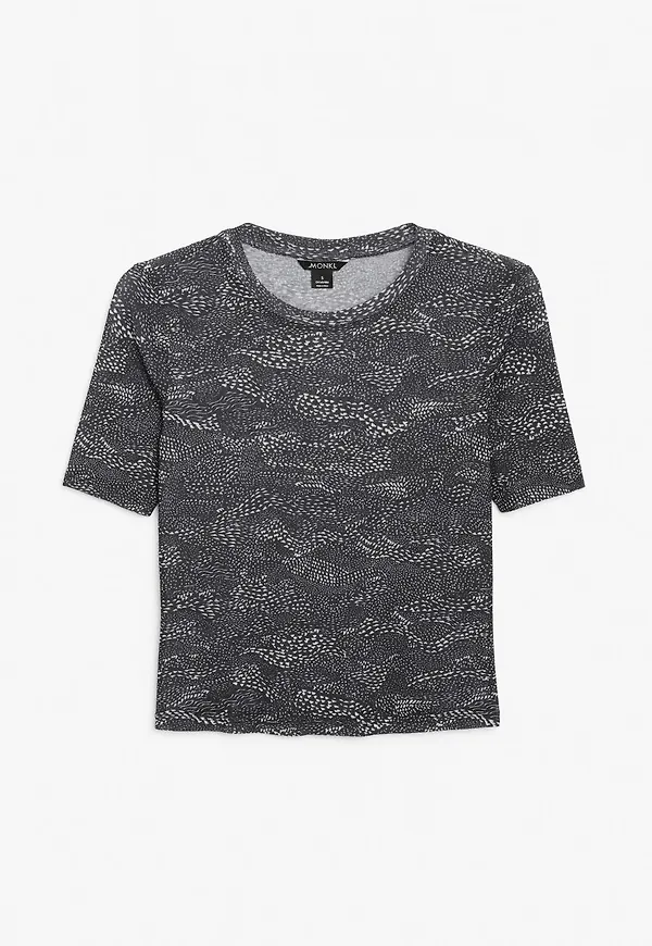 Sheer t-shirt - Black