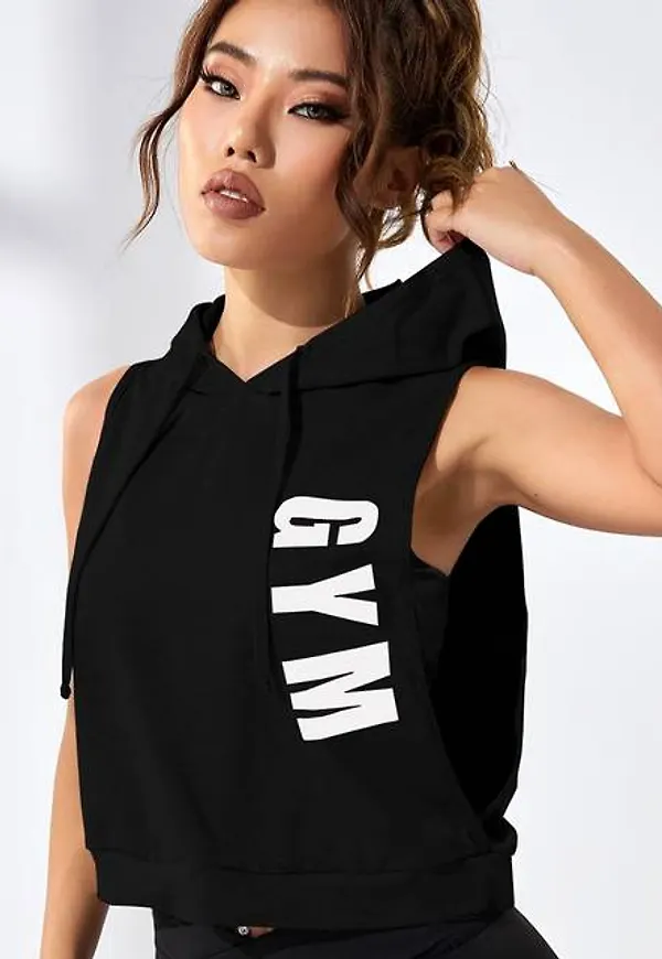 Shein Letter Graphic Drawstring Sports Hoodie