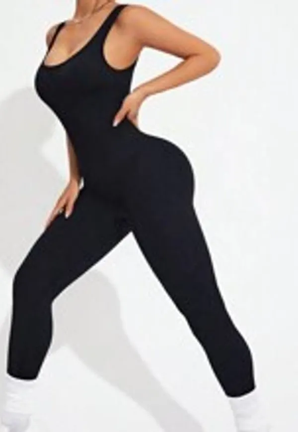 Shein Seamless High Elasticity Yoga Fitness Jumpsuit