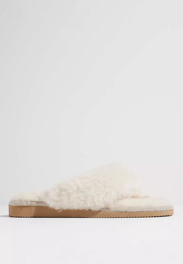 Shepherd - Tofflor - Cream - Pernilla Slipper - Flats & Lågskor - Slippers