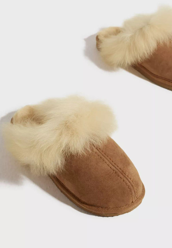 Shepherd - Tofflor - Kastanj - Evelina - Flats & Lågskor - Slippers