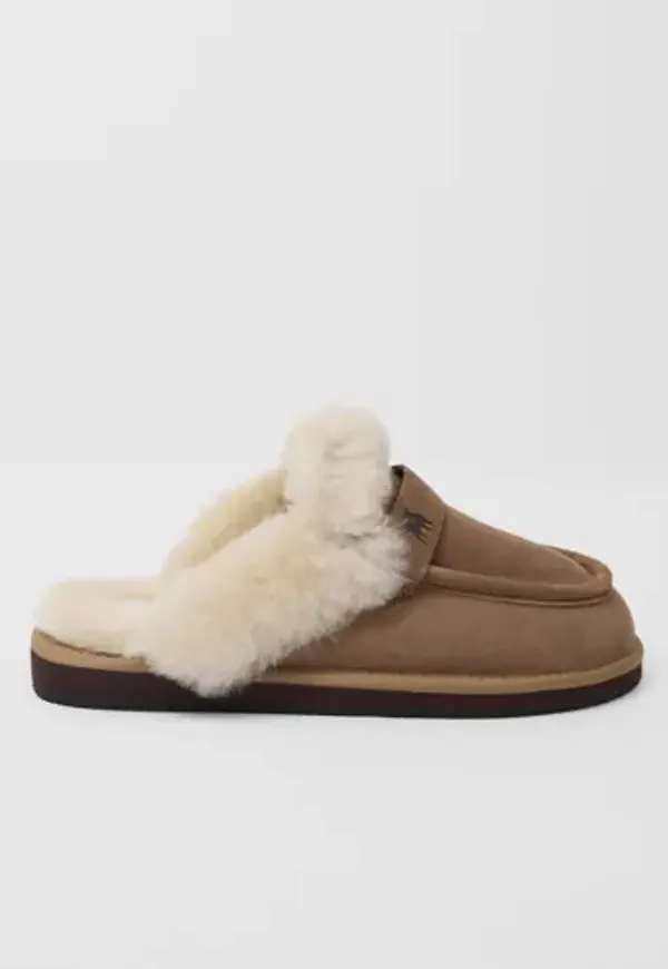 Shepherd Charlie Varmfodrade tofflor Beige