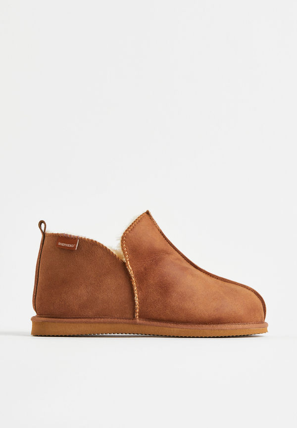 Shepherd Of Sweden Annie Cognac, Tofflor i storlek 36 och färg Brun
