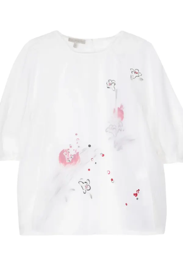 SHIATZY CHEN blommig blus - Vit