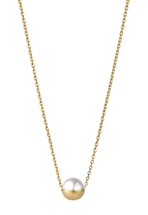 Shihara pärlhalsband - Metallic