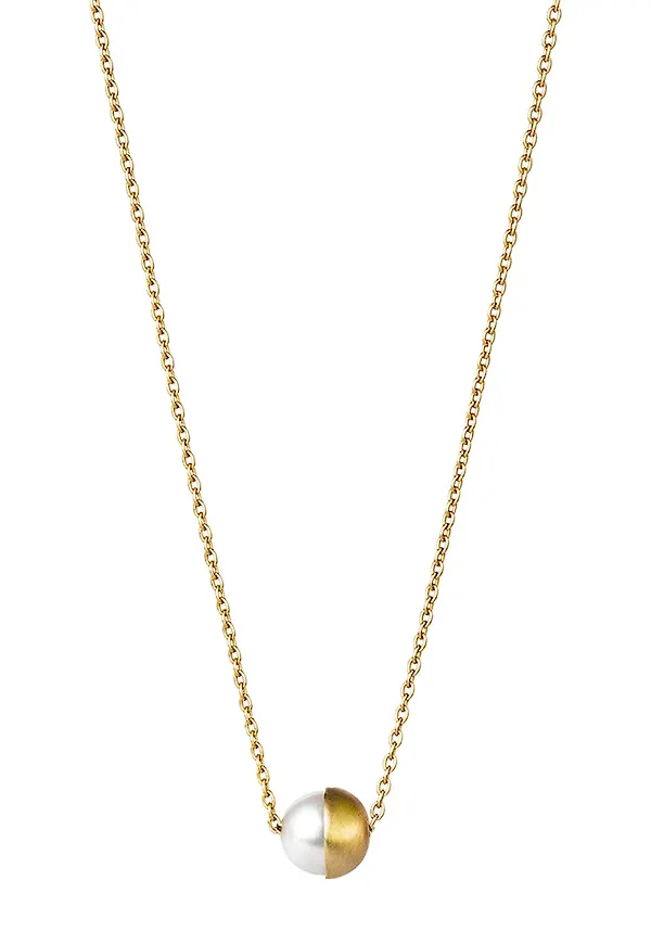 Shihara pärlhalsband - Metallic