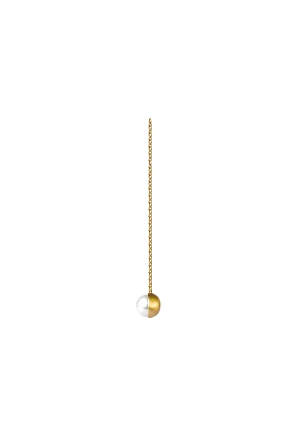 Shihara pärlörhänge - Metallic