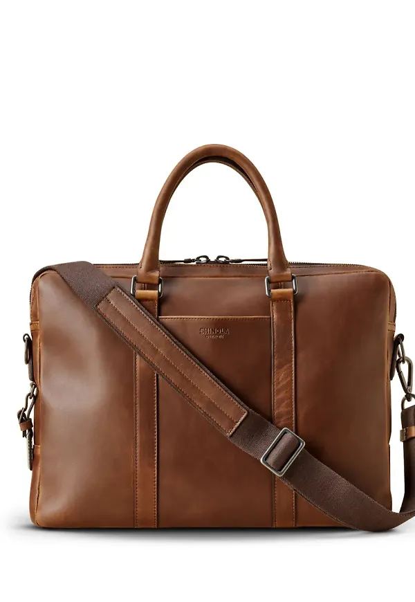 Shinola Navigator GM portfölj - Brun