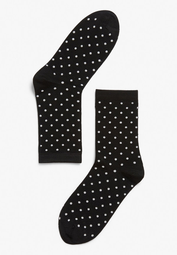 Shiny socks - Black