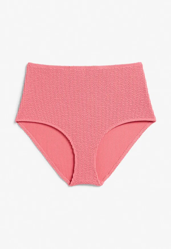 Shirred bikini briefs - Pink