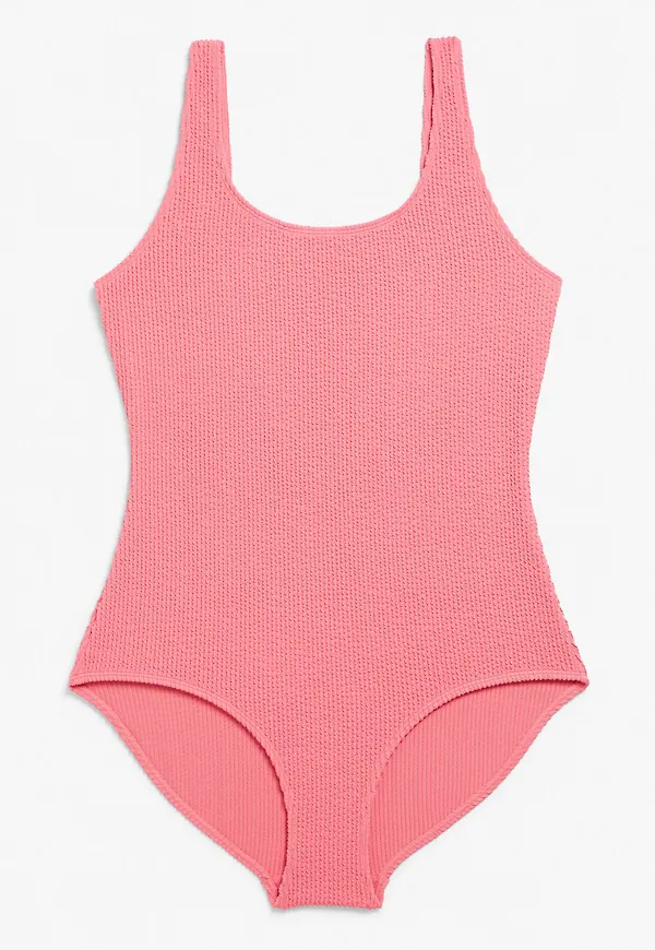 Shirred swimsuit - Pink