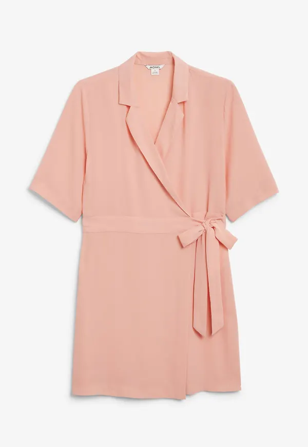 Shirt mini dress - Pink