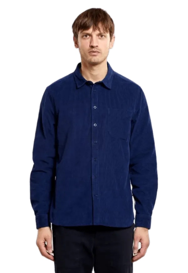 Shirt Varberg Corduroy Navy