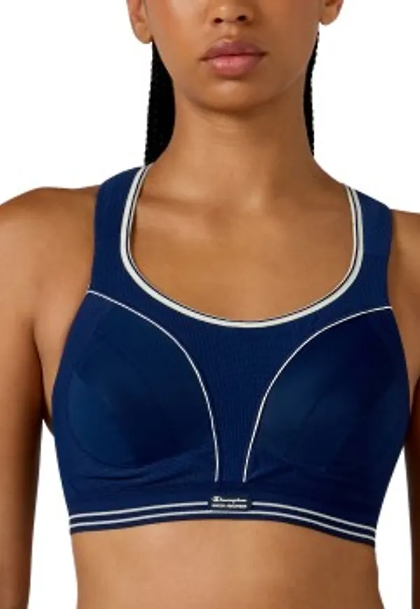 Shock Absorber BH Ultimate Run Bra Marin polyamid G 85 Dam