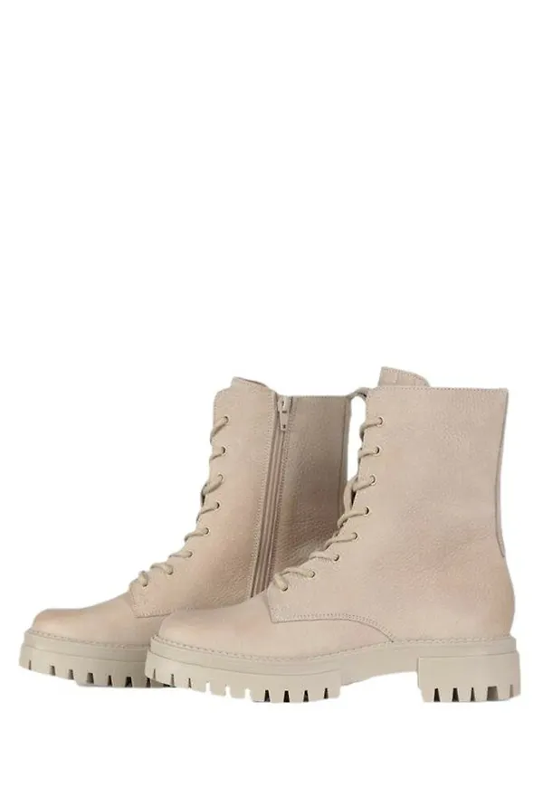Shoecolate Boots Beige, Dam