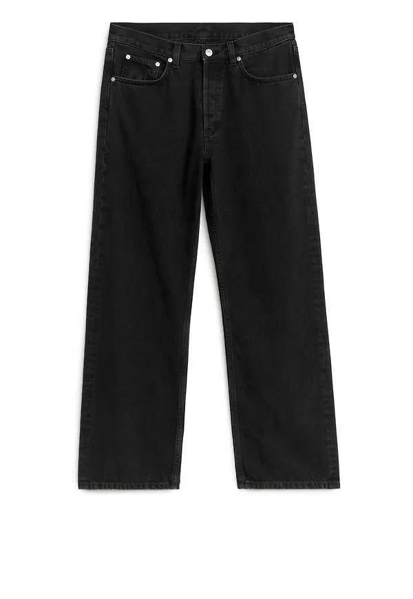 SHORE Low Relaxed Jeans - Grey