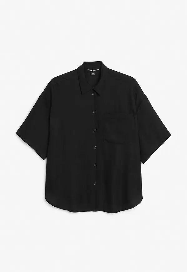 Short-sleeve shirt - Black