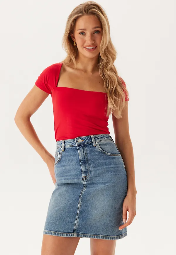 Short Denim Skirt