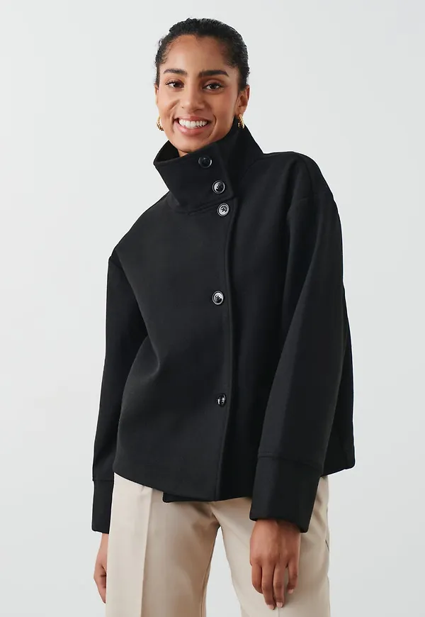 Short felt jacket