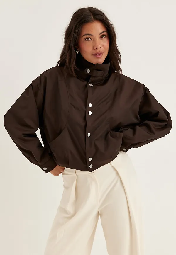 Short High Collar Jacket