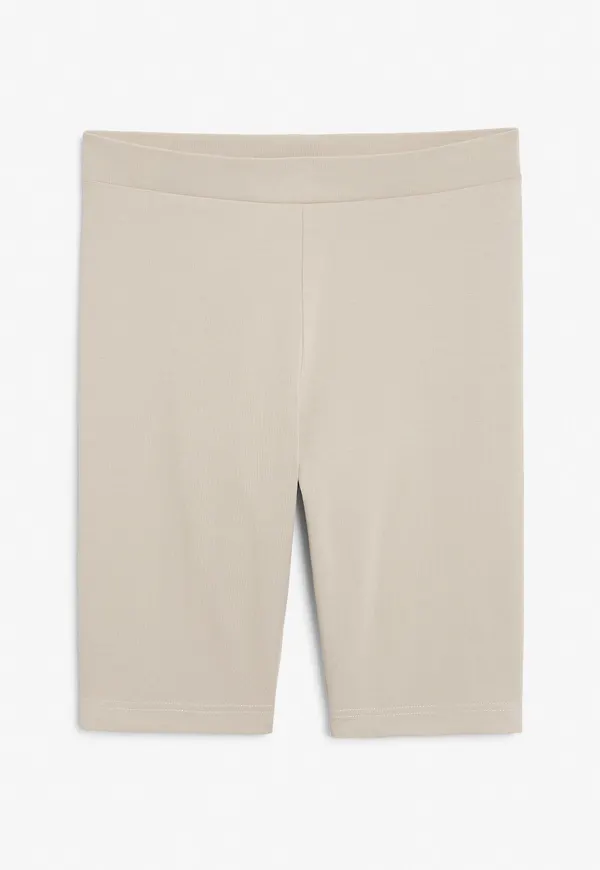 Short leggings - Brown