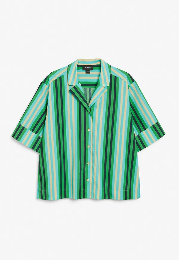 Short sleeve shirt - Beige