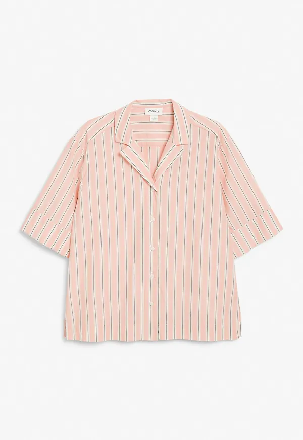 Short sleeve shirt - Beige