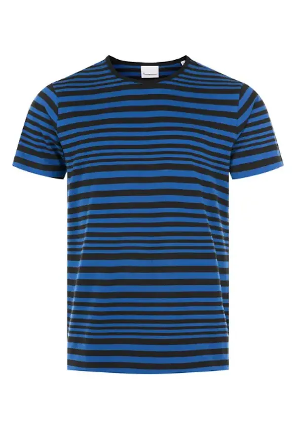 Short Sleeve Striped O-neck T-shirt