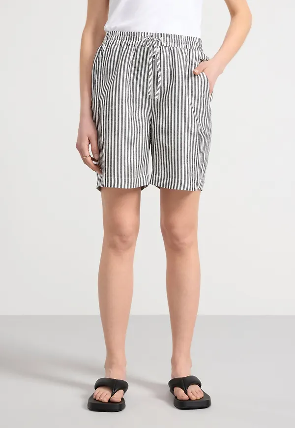 Shorts i linneblandning