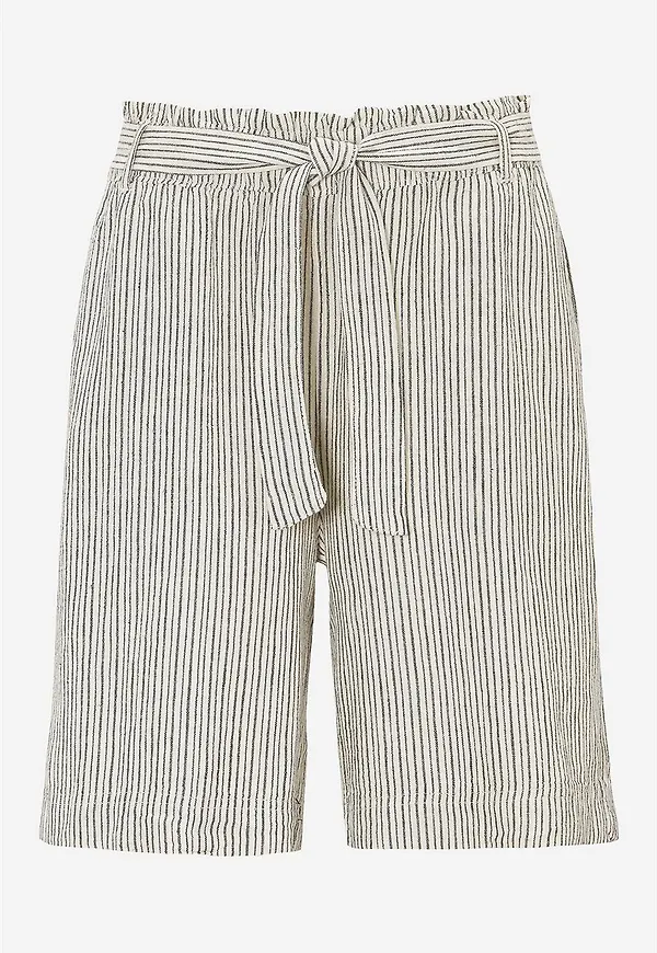 Shorts i linnemix Lavara