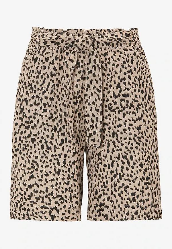 Shorts i linnemix Lavara