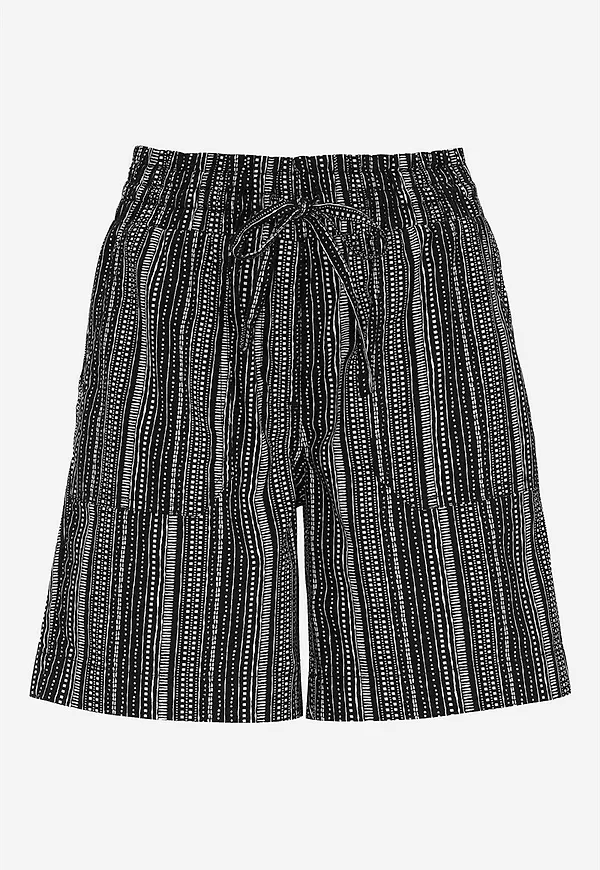 Shorts i tvättad bomull Jade