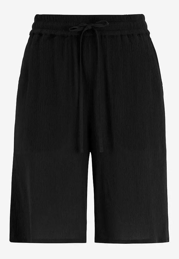 Shorts i viskoscrêpe