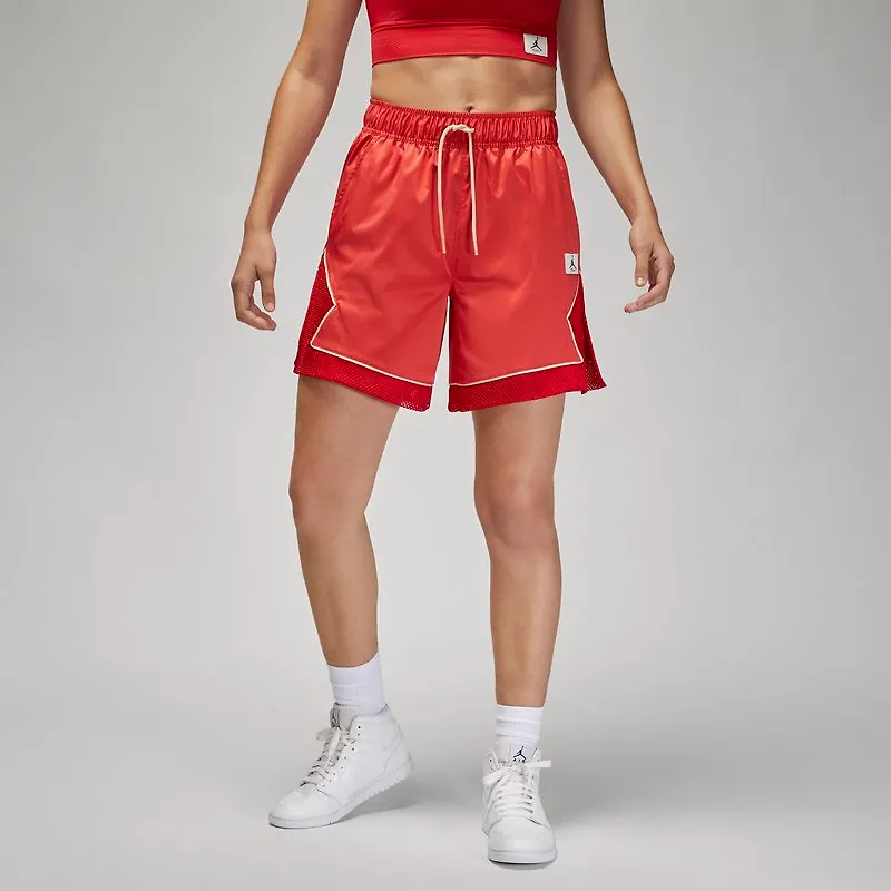 Shorts Jordan Essentials Diamond för kvinnor - Röd