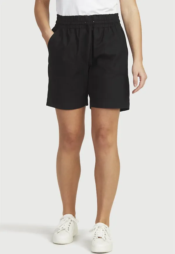 Shorts i tvättad bomull Jade