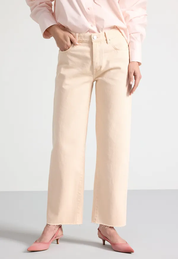SIA Cropped straight Jeans