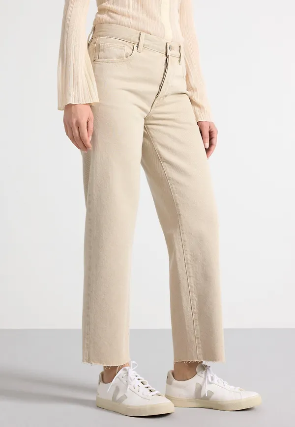 SIA Cropped straight Jeans