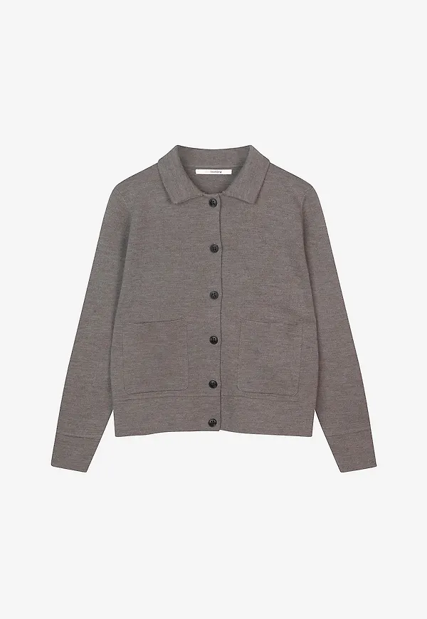 sibinlinnebjerg - Cardigan Kaja - Grå