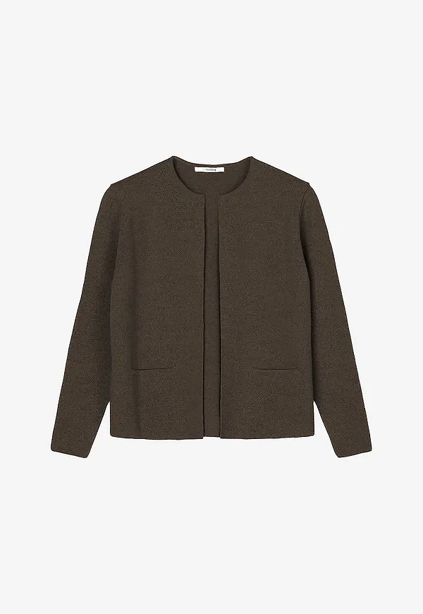 sibinlinnebjerg - Cardigan Sense - Brun