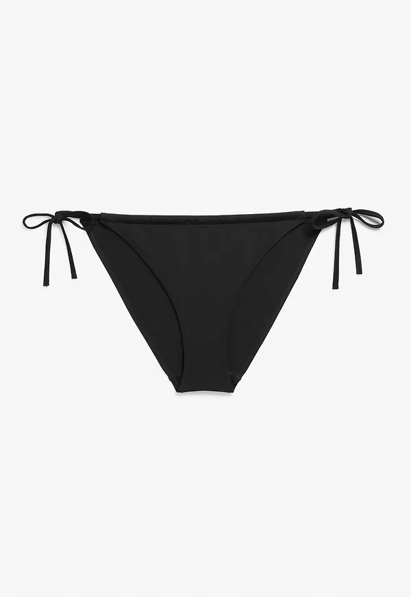 Side-tie bikini briefs - Black