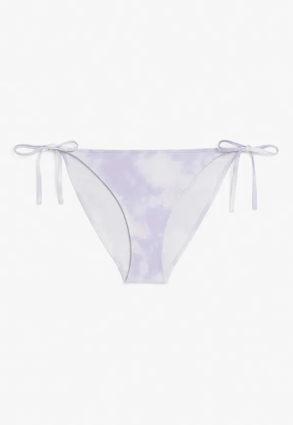 Side tie bikini briefs - Purple