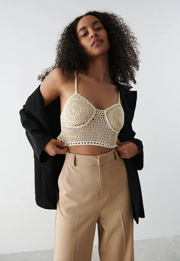 Sierra crochet top