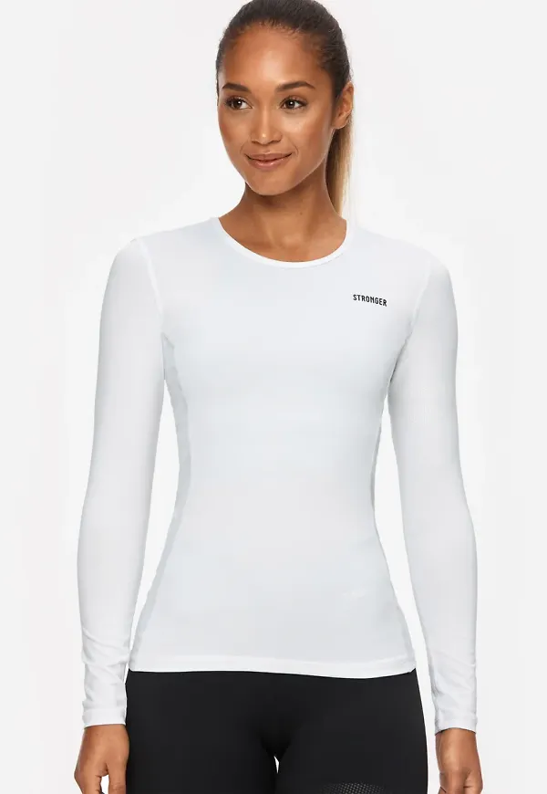Signature Long Sleeve White