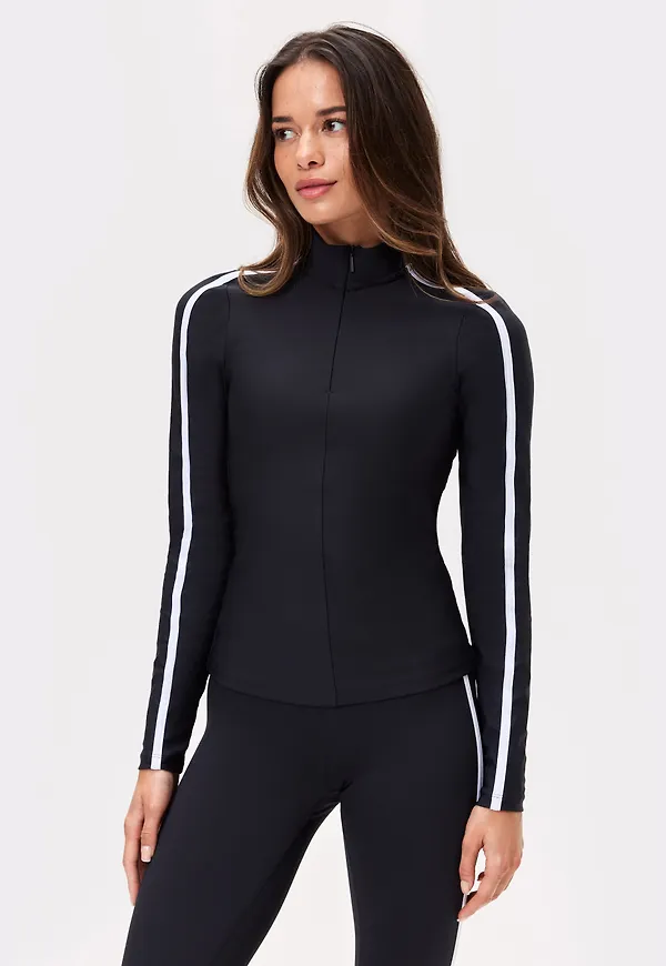 Signature Stripe Half Zip