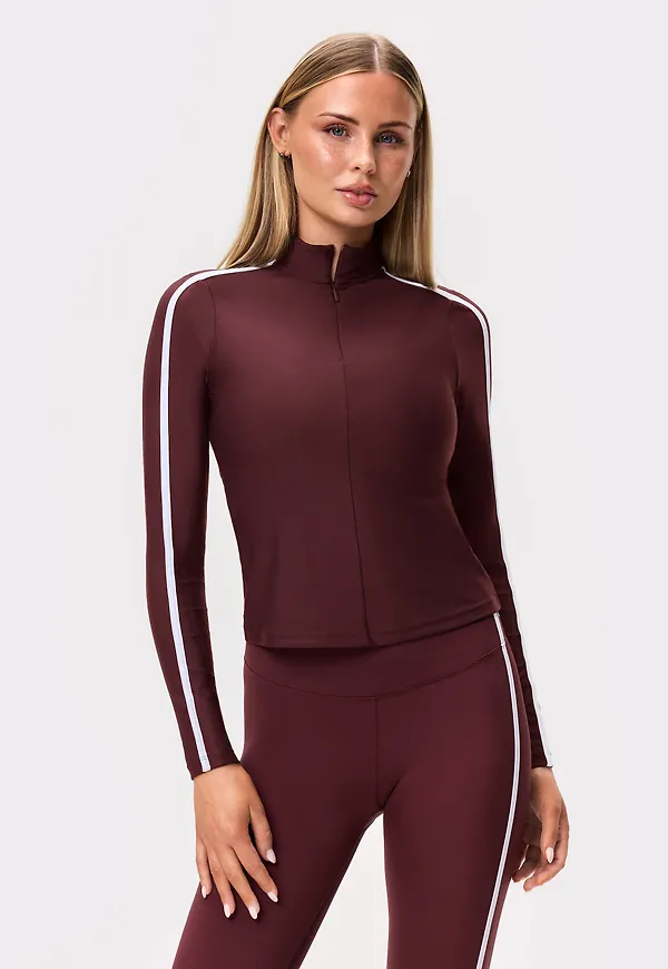 Signature Stripe Half Zip