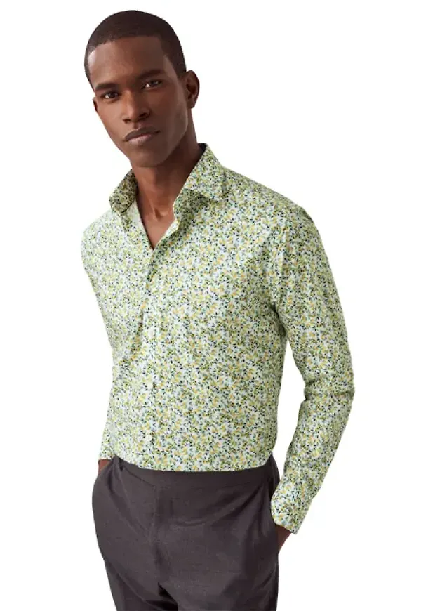 Signature Twill-skjorta Contemporary Fit