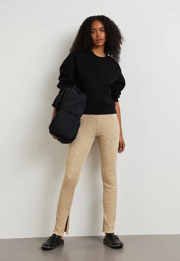 Signe rib trousers