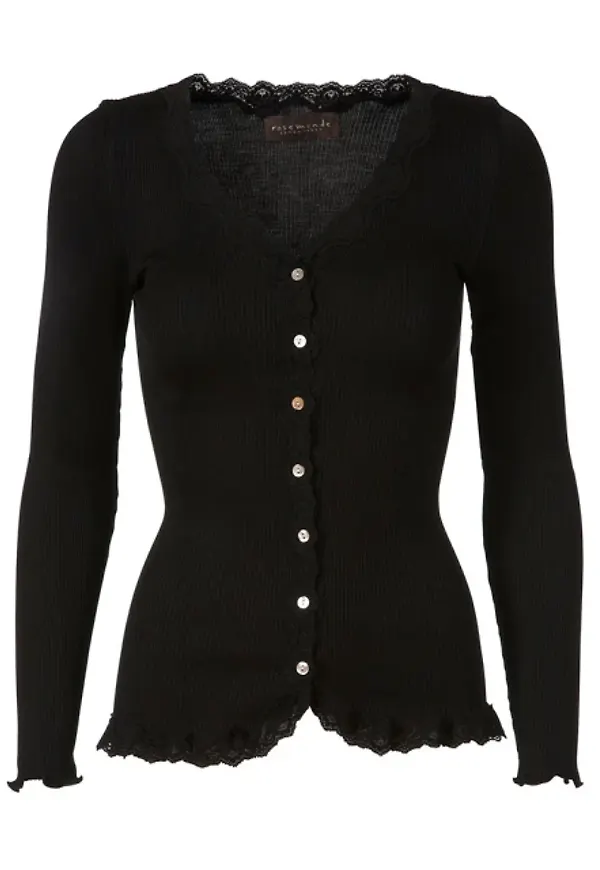 Silk cardigan