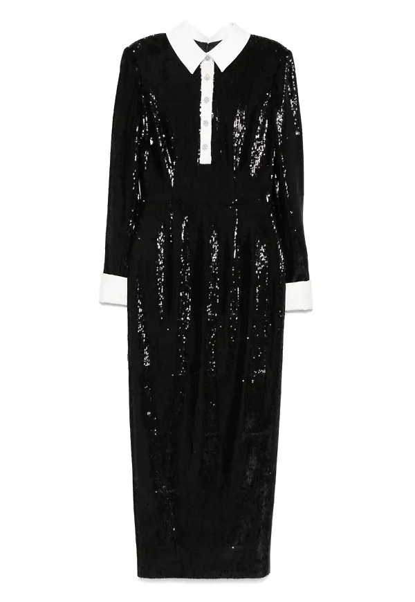 SILK LOVE & LACE Britney klänning - Svart – Farfetch